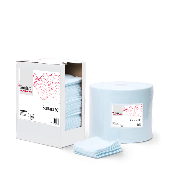 Sontara® EC White flat wipes