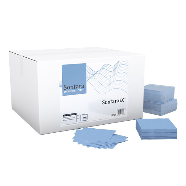Sontara® EC Blue Qtr fold - 1000004077
